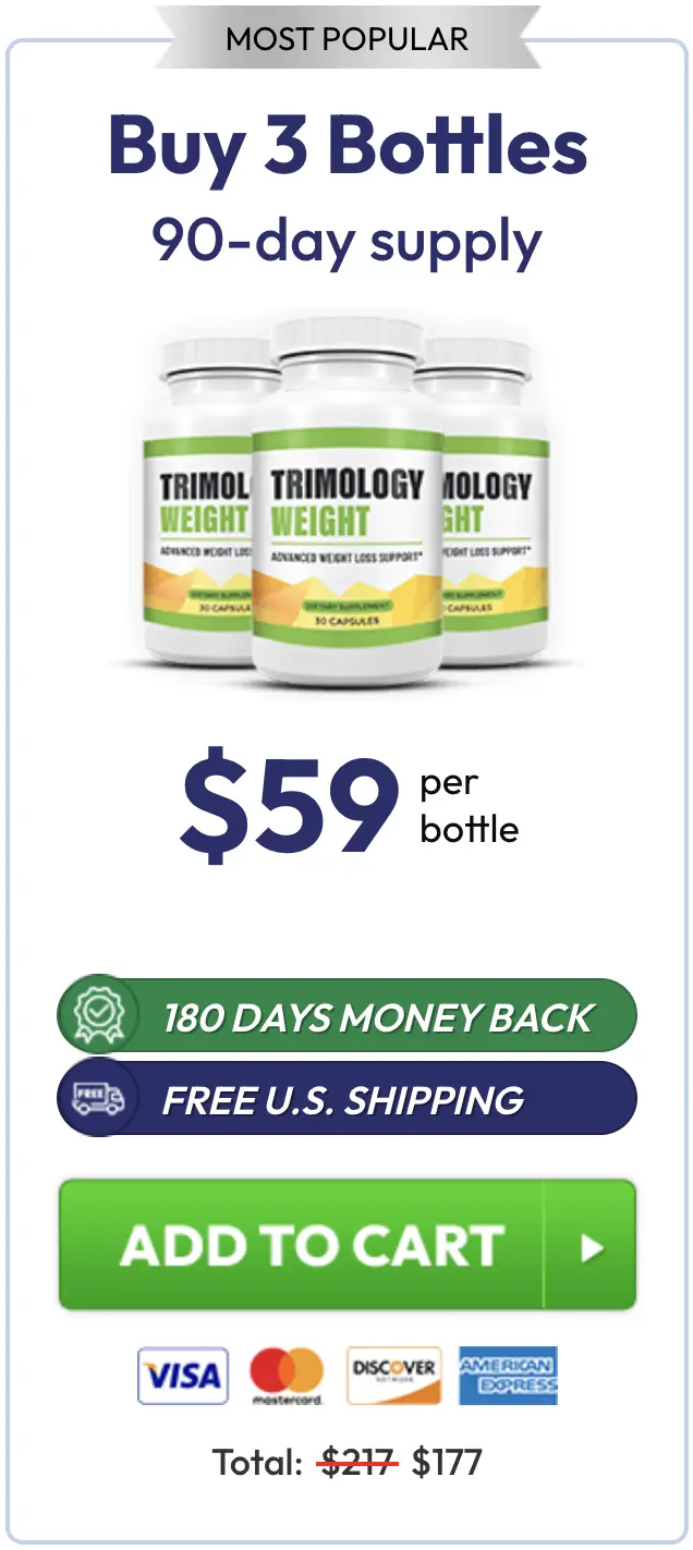 Trimology 3 bottle price